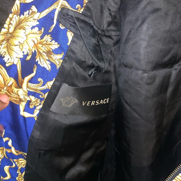 Versace DEA Barocco Baroque silk bomber Jacket - Picture 10 of 10